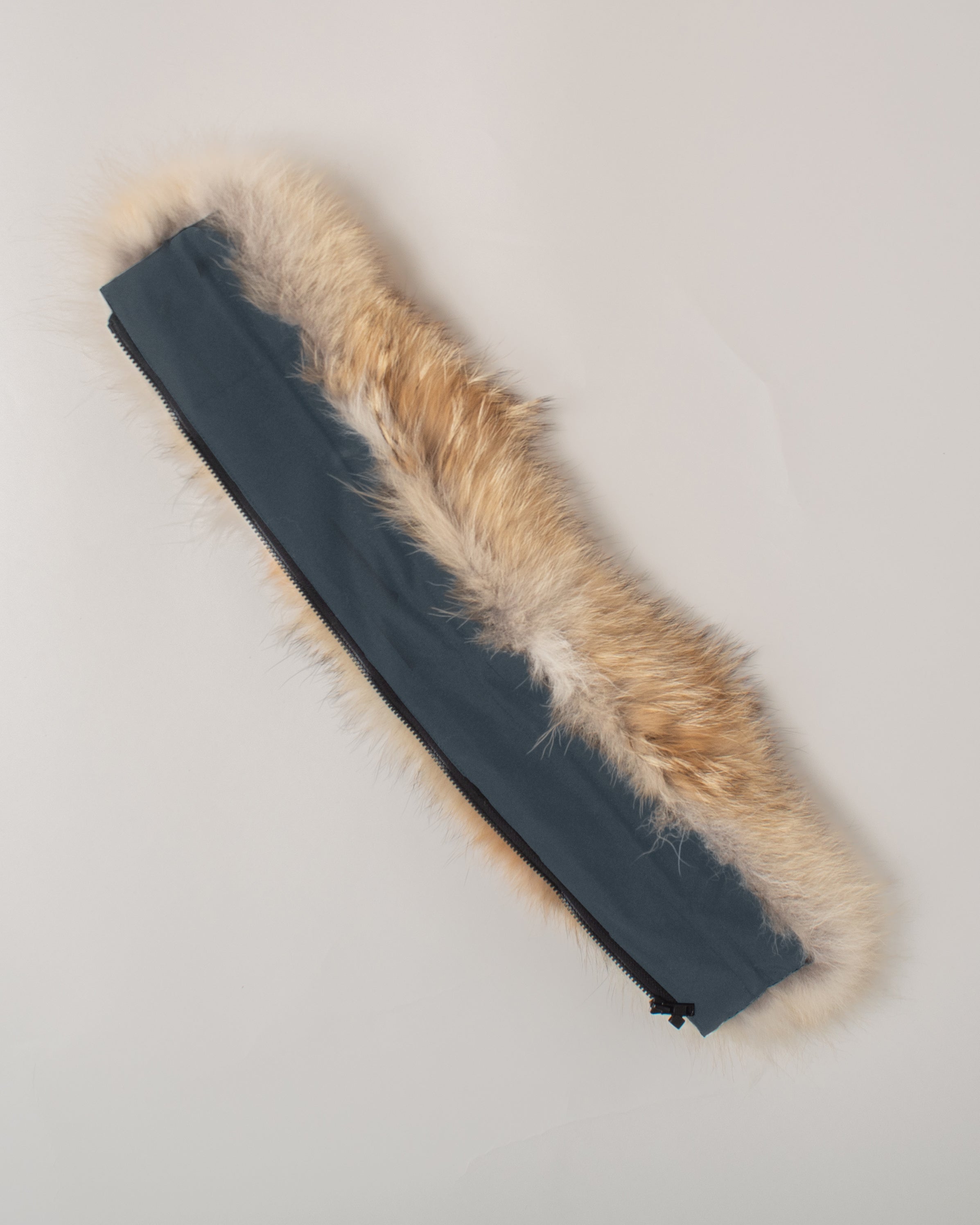 Coyote fur grey trim compatible with parka hood