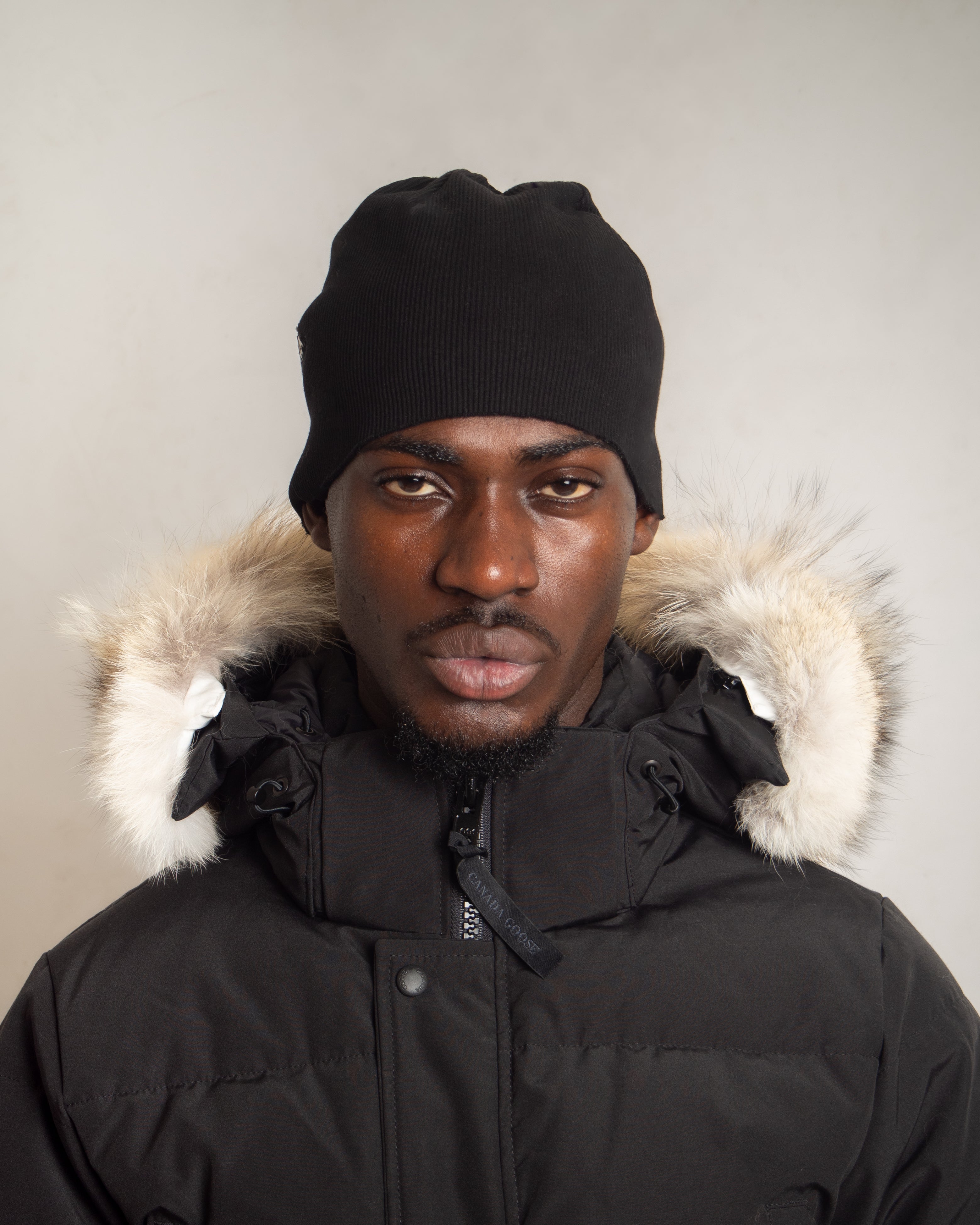 Silver-Light Coyote Fur Trim for Canada Goose Hoods – Classic
